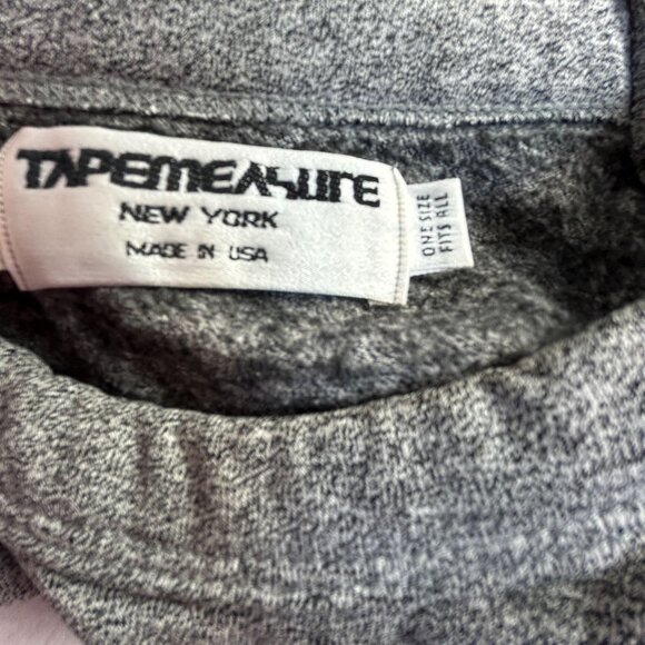 Tapemeasure New York Womens Gray Long Sleeve Tunic Top One Size Pullover Casual - Picture 3 of 7